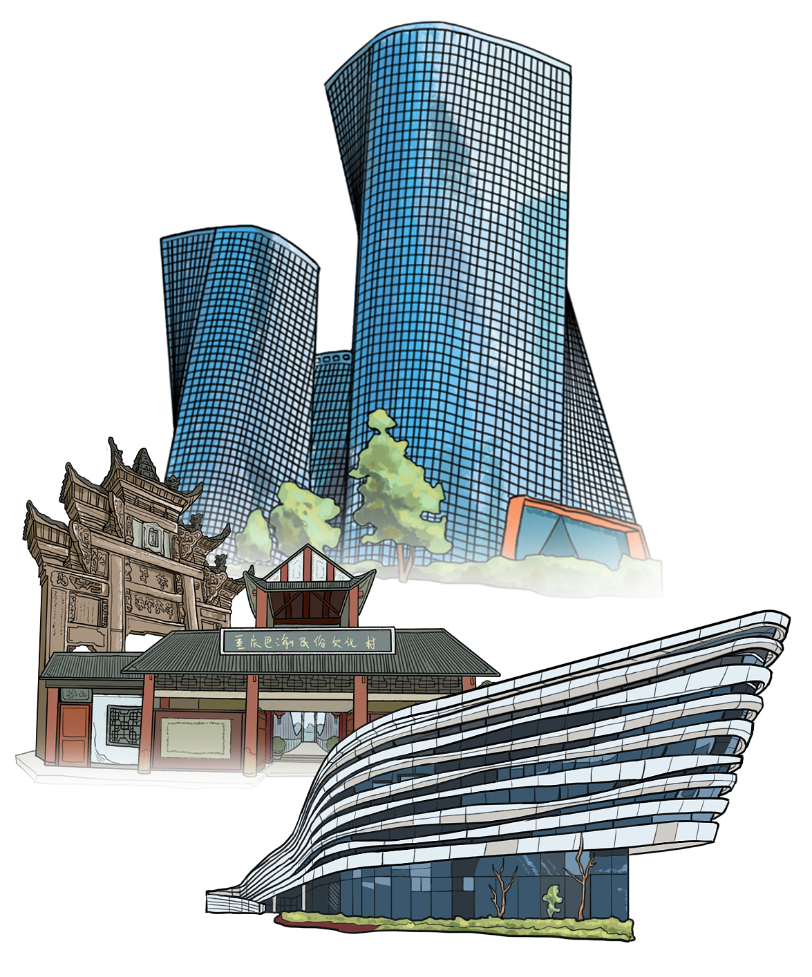 杂七杂八（图ZMjYwNDA3ODAw） - 单幅漫画 - 站酷设计师富含蛋白质原创素材 - 站酷ZCOOL