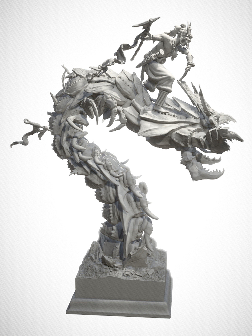 云南虫谷 - 霍氏不死虫（图ZMzQ3Nzg5NjY4） - 手办/模玩 - 站酷设计师mamax原创素材 - 站酷ZCOOL