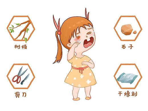 医学小插图（个人主页-ZNTAyOTI2MjA=） - 商业插画 - 站酷设计师菊子juzi原创素材 - 站酷ZCOOL