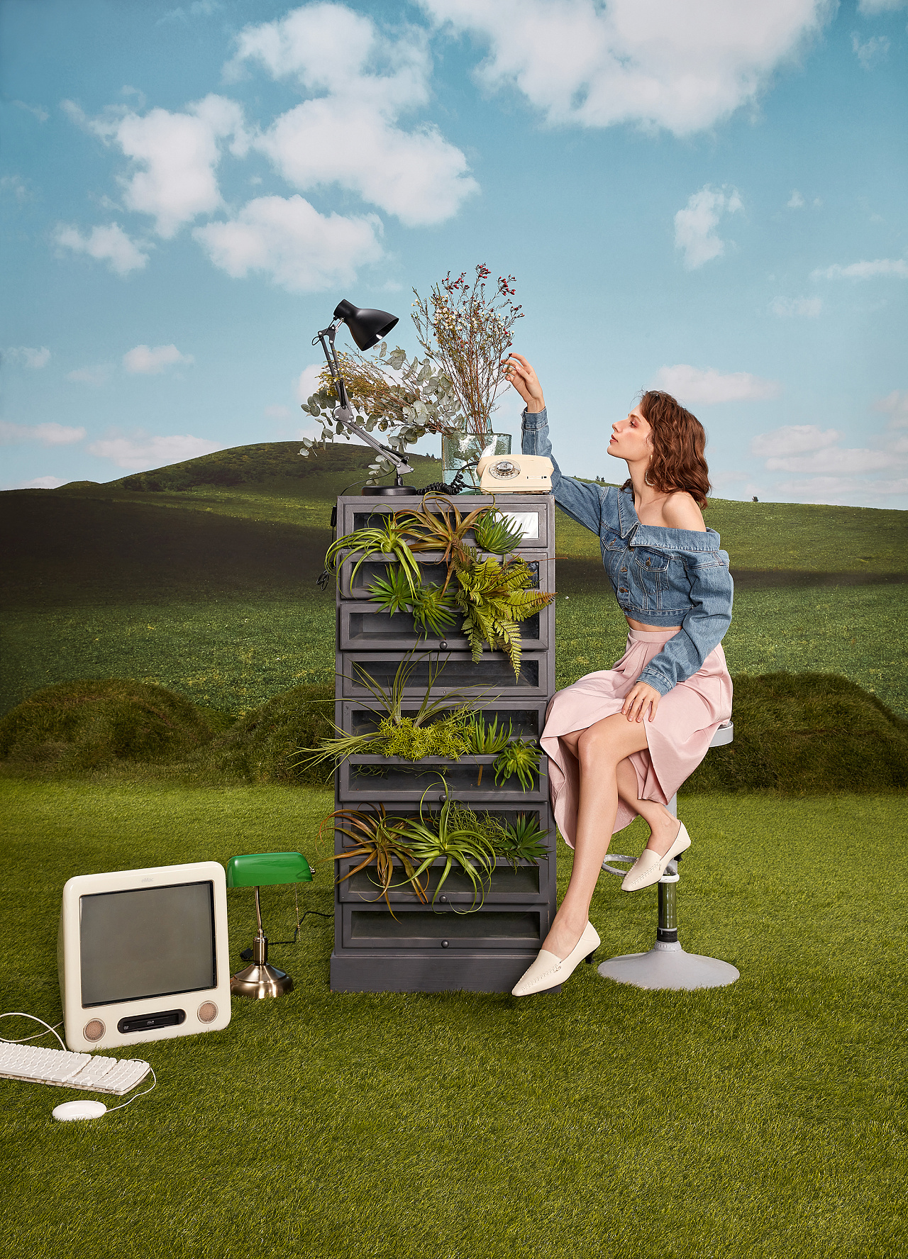 千百度2021ss广告修图