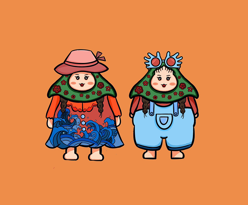 《闽盼盼》IP形象设计