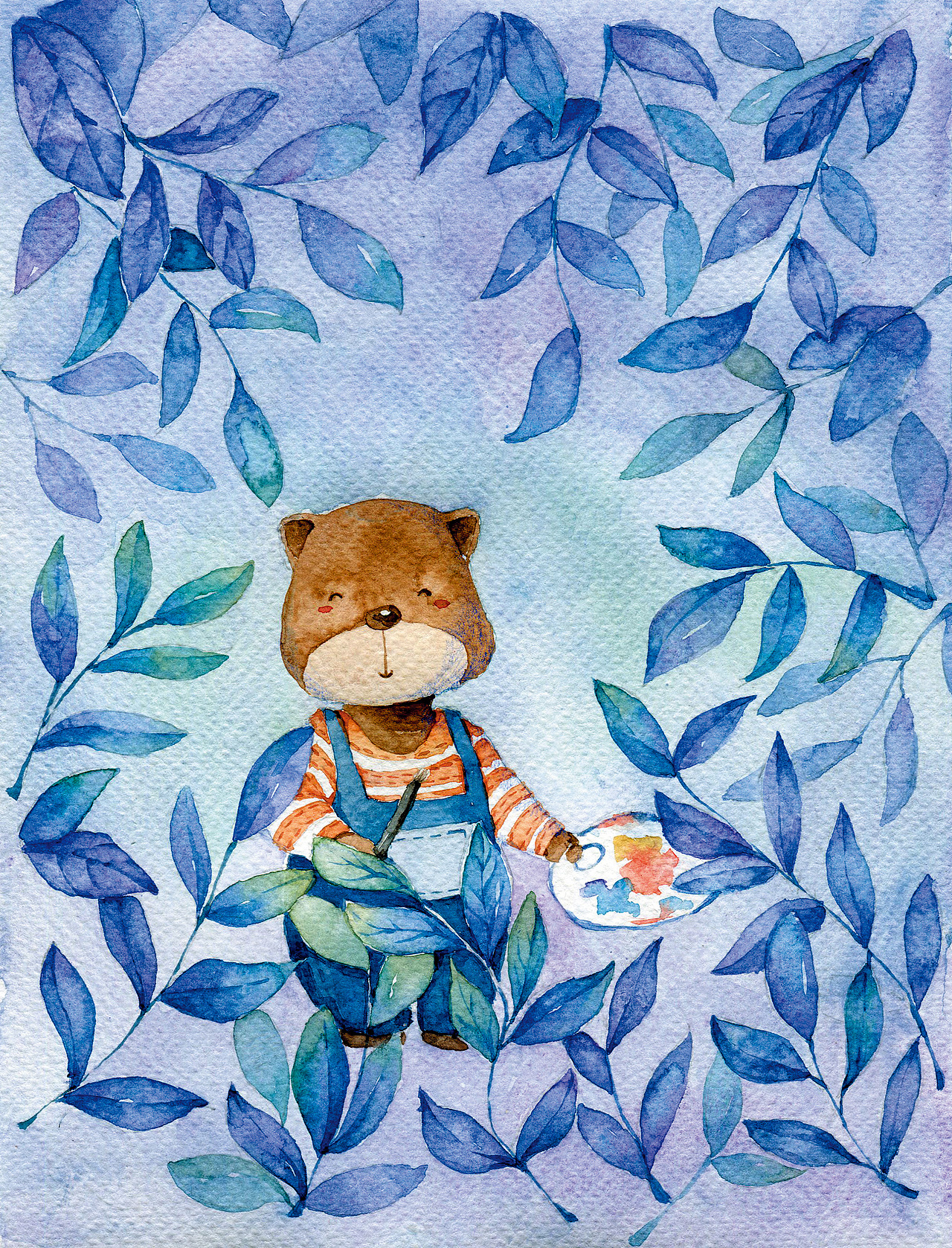 《小熊的星河湾》封底