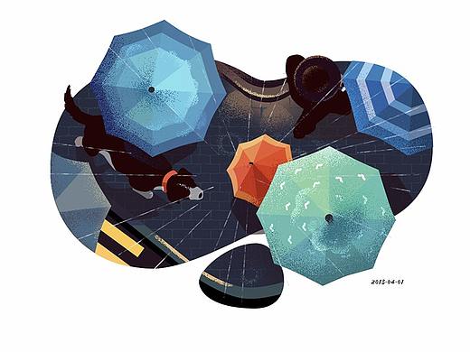 噪点插画
