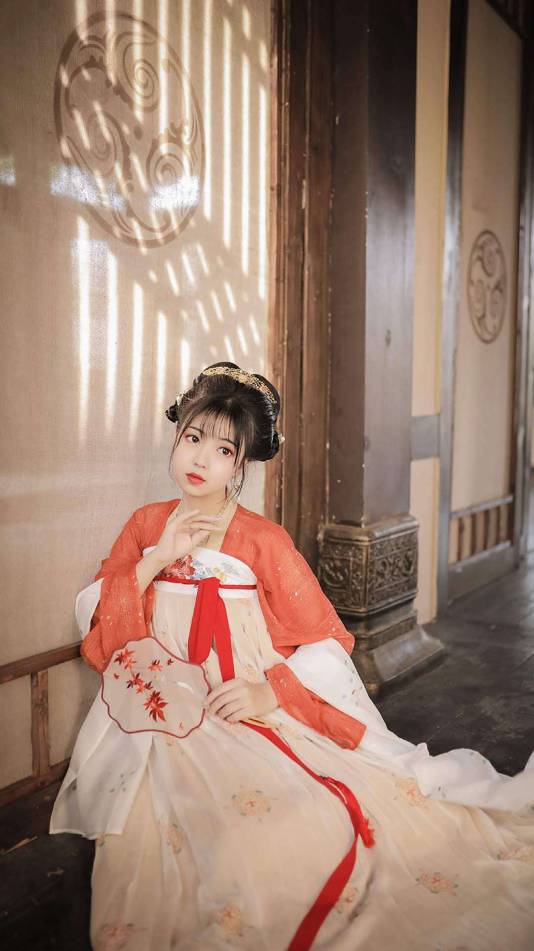 汉服设计,千秋长安梦系列:丹月
