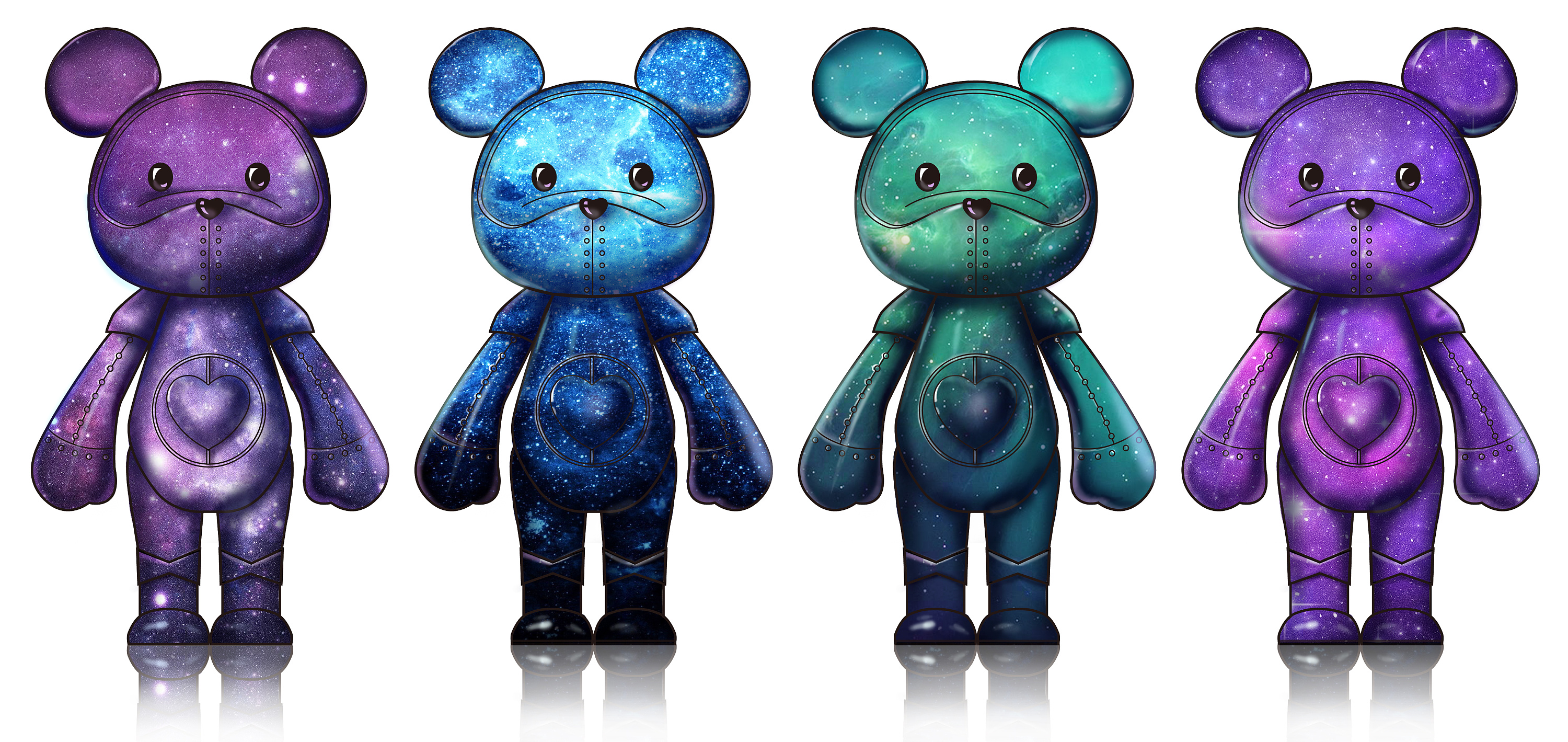 星空小熊设计图