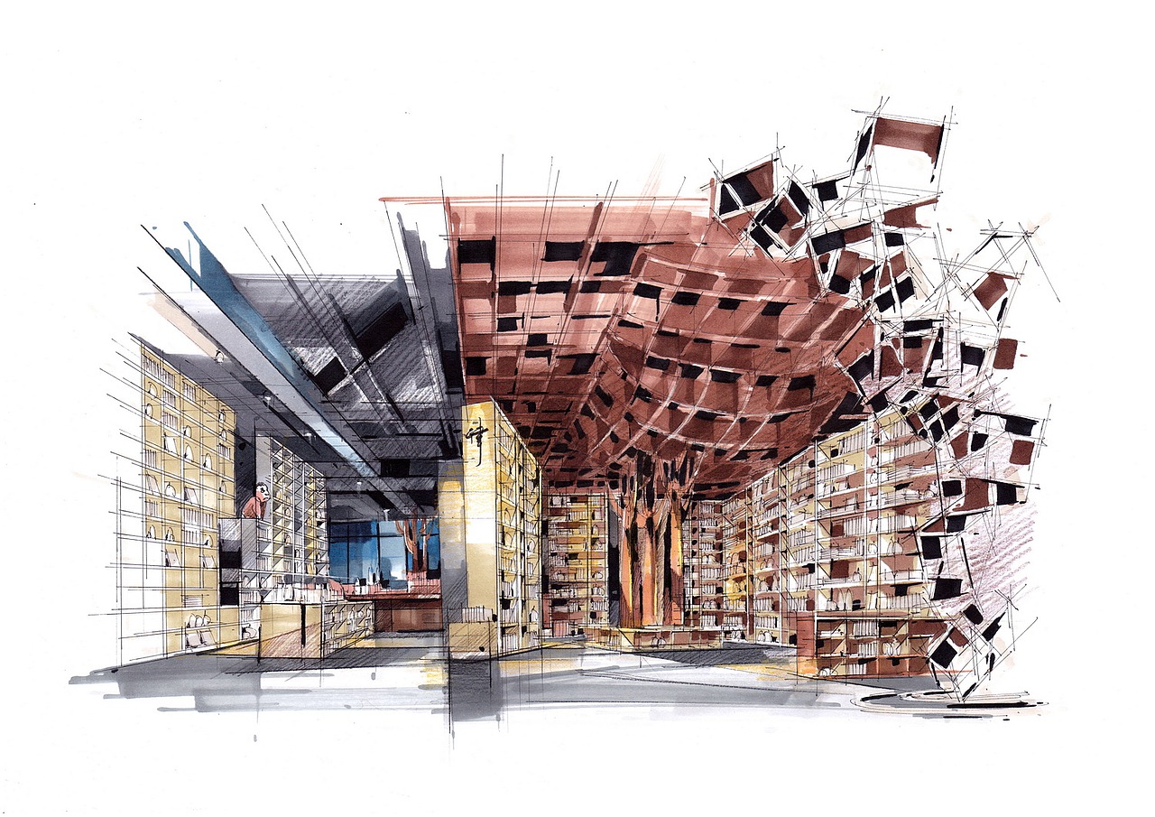 吕律谱室内手绘作品卓越手绘