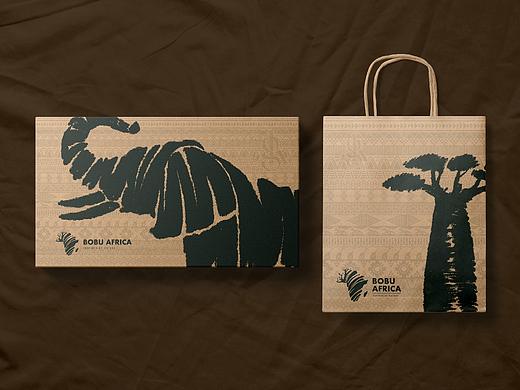 旅行logo设计——BOBU AFRICA