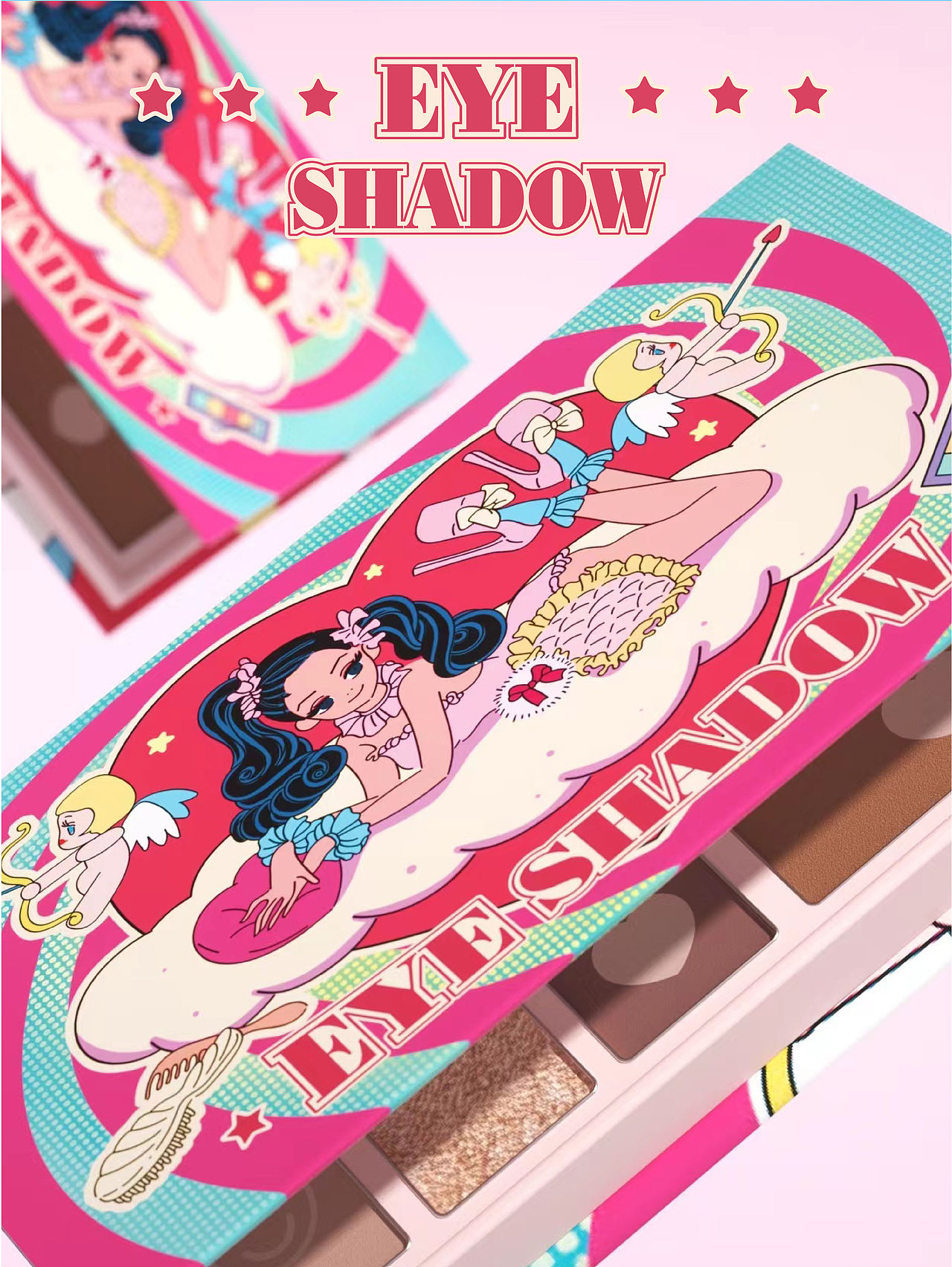 Hellolink｜彩妆品牌包装设计 眼影盘设计 插画设计（图ZMjkwOTI3NjEy） - 包装 - 站酷设计师你好美妆品牌设计原创素材 - 站酷ZCOOL