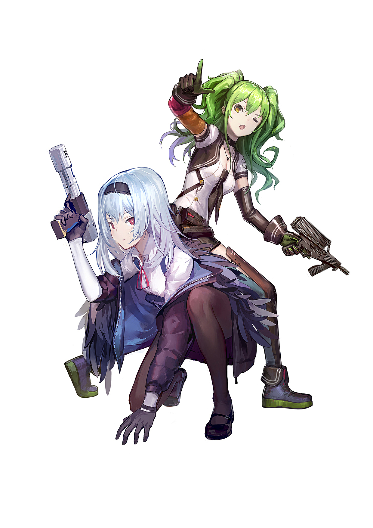 枪战游戏原画人物日系风格|插画|游戏原画|曾龙标_原创作品-站酷zcool