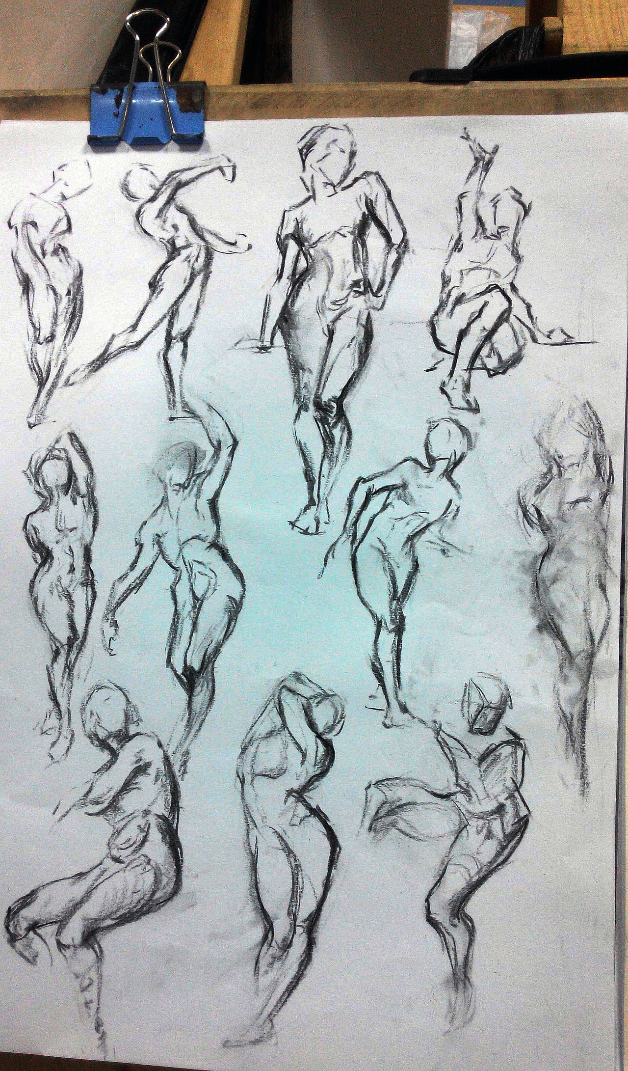 人体绘画动态素描