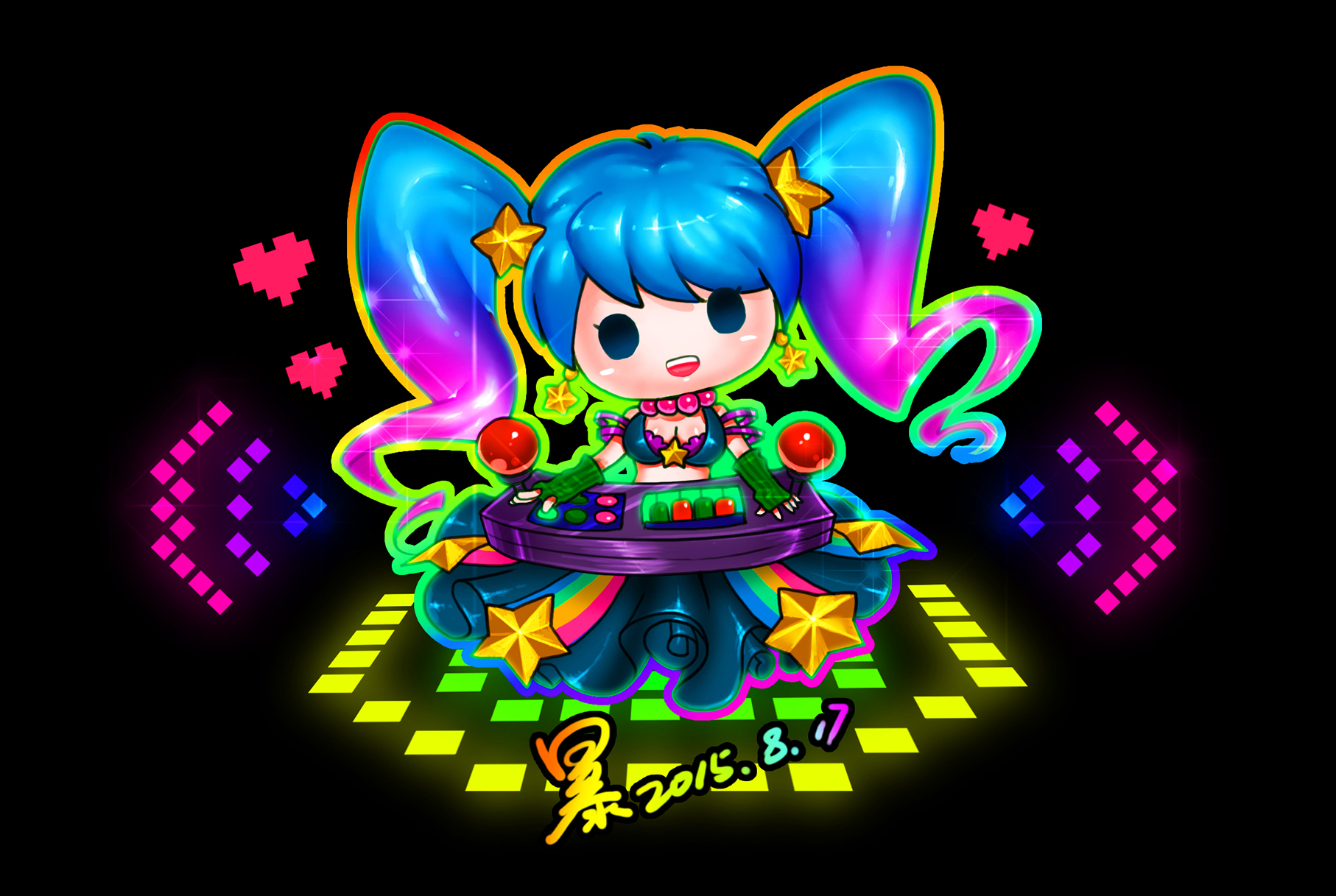 萌萌哒小琴女(附带不负责过程)