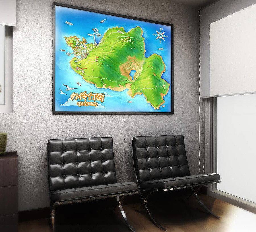 近段时间的手绘地图作品集——04