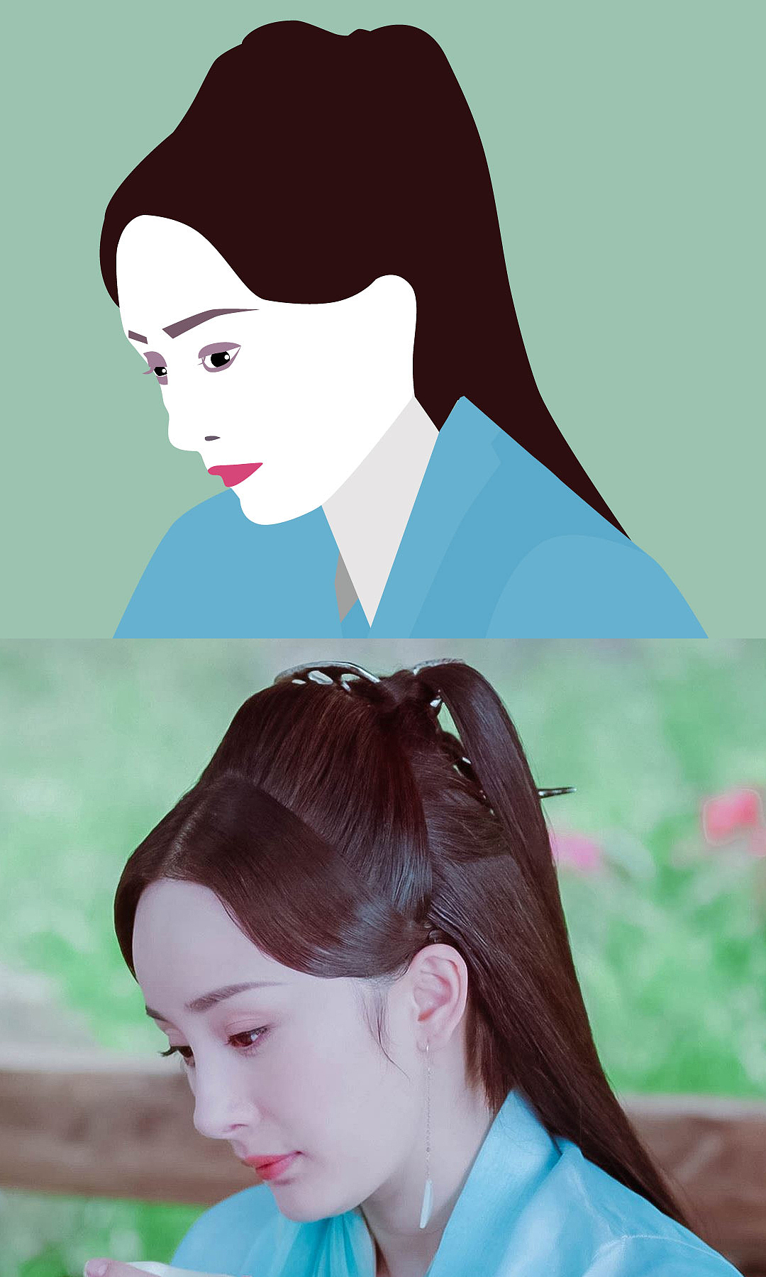 白浅上神 扁平化头像