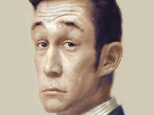 约瑟夫.莱维特头像练习