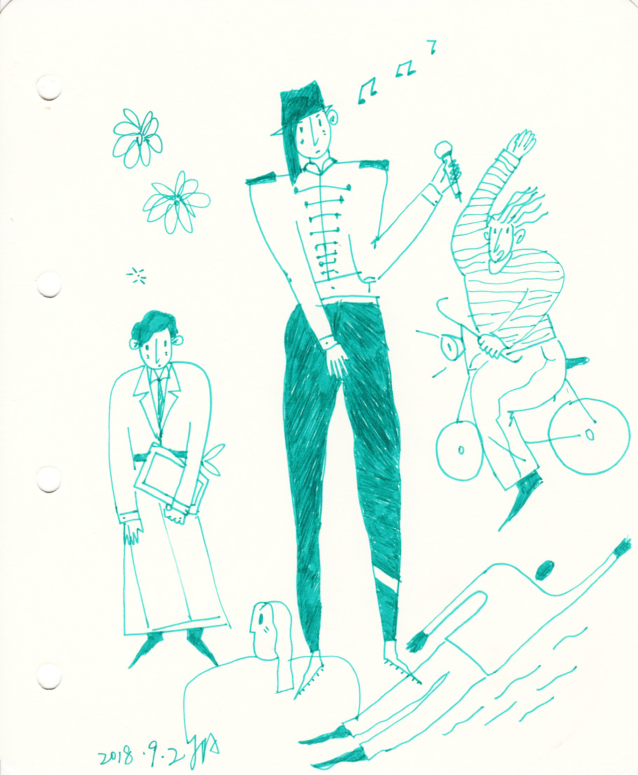 涂鸦（图ZMjI4NDcwOTY4） - 新锐潮流插画 - 站酷设计师梦游野狗原创素材 - 站酷ZCOOL