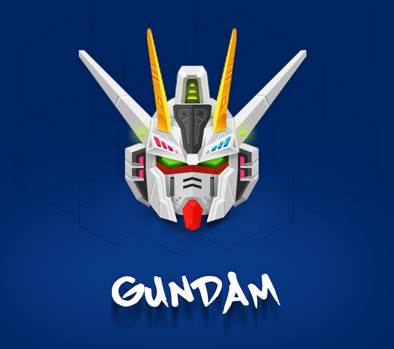 一枚高达小icon|ui|图标|hottony1213319 - 原创作品 - 站酷 (zcool)