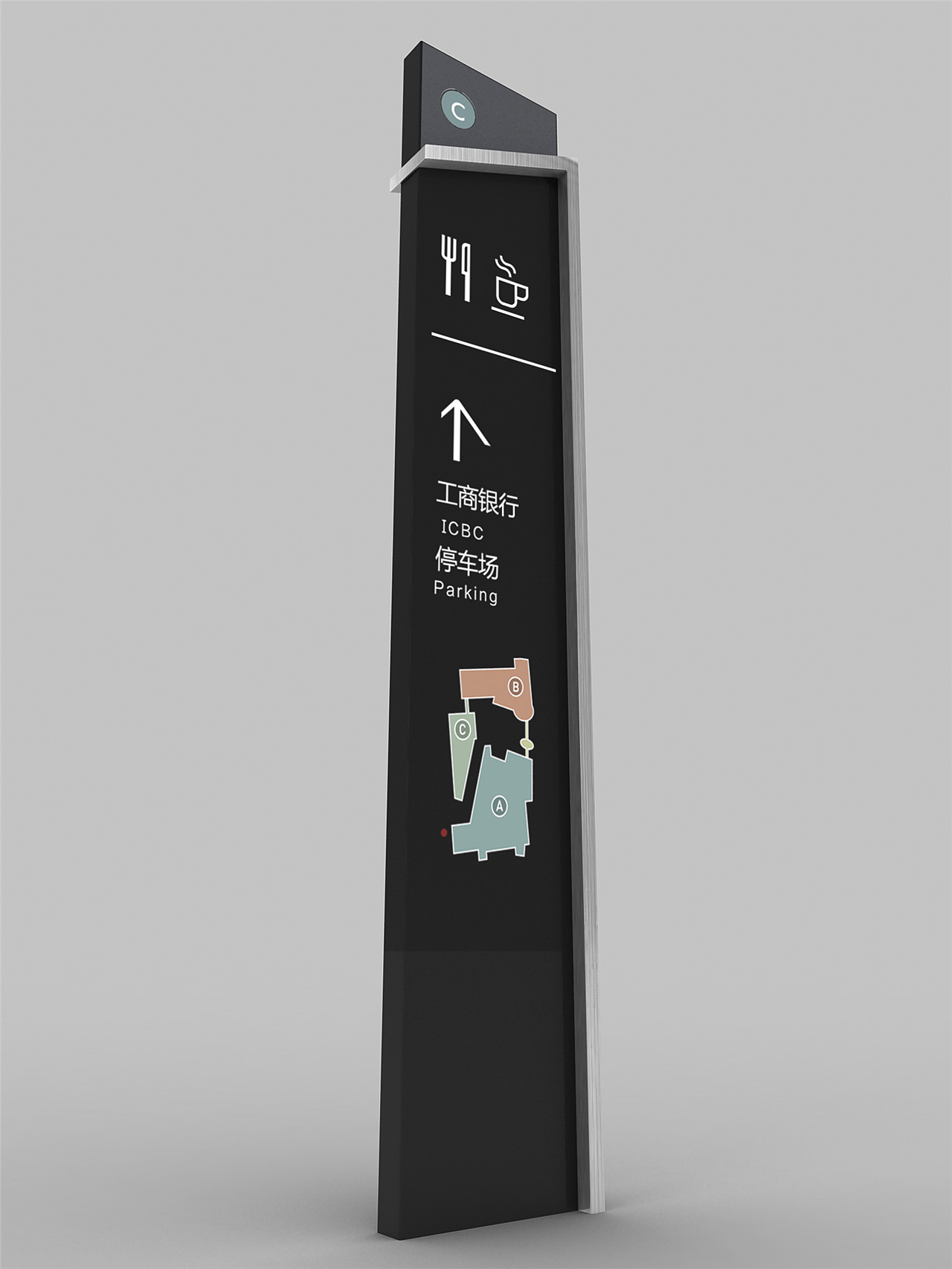 楼层导视系统设计|楼层牌导视系统设计|楼盘导视设计（图ZMTkyMDAxODgw） - 商业空间设计 - 站酷设计师导视系统设计原创素材 - 站酷ZCOOL