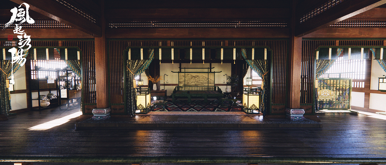 《风起洛阳》美术概念设计 — 百里府（图ZMjgxNDkzMzQ4） - 设定/分镜 - 站酷设计师花纹_原创素材 - 站酷ZCOOL