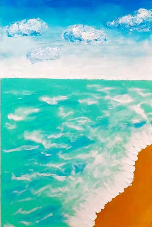 油画棒  海  系列