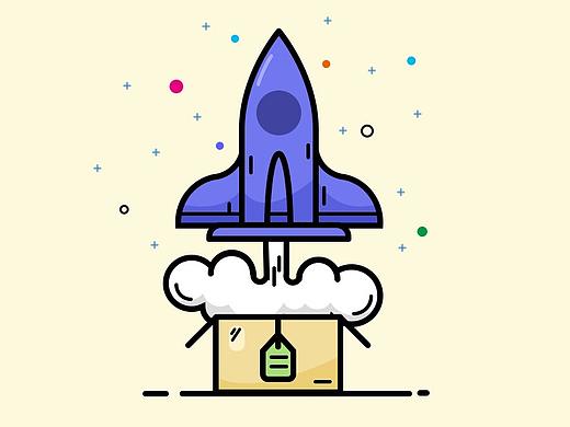 火箭（个人主页-ZMzI1OTQyMDg=） - 其他平面 - 站酷设计师John惢原创素材 - 站酷ZCOOL