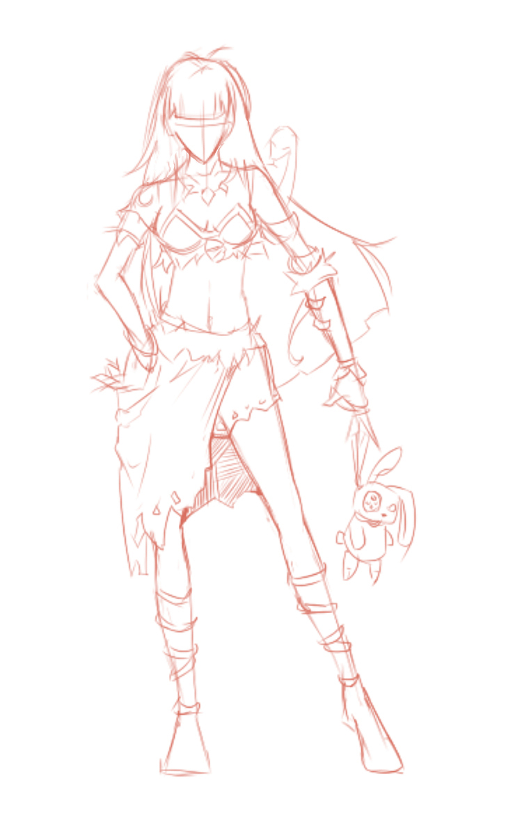 填坑一之毒蛇大“凶”女【自我提高，希望别被喷】（图ZMzI5MjI4NTY=） - 游戏原画 - 站酷设计师GORGEOUS_高三欠原创素材 - 站酷ZCOOL