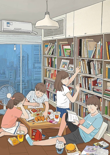 无论作业写到几点,只要有麦乐送,
就有动力继续临时抱佛脚。