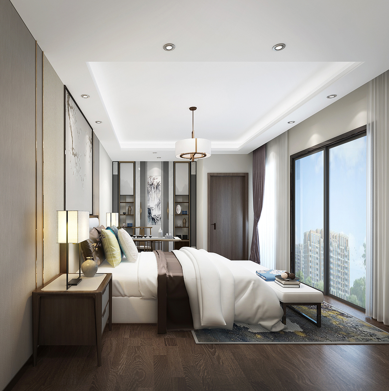 广汇御园 精装房（图ZMTE3MTIwMzAw） - 家装设计 - 站酷设计师多维设计事务所原创素材 - 站酷ZCOOL