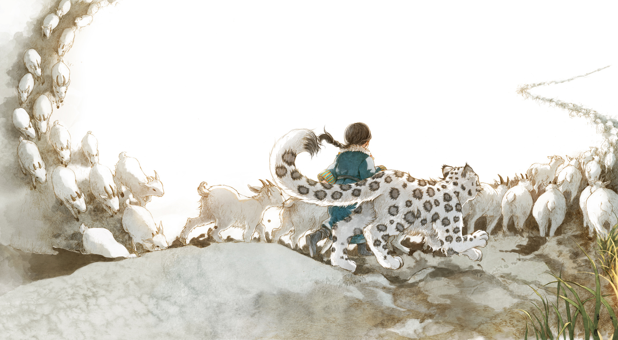 《小雪豹》|插画|商业插画|starry阿星 - 原创作品 - 站酷 (zcool)