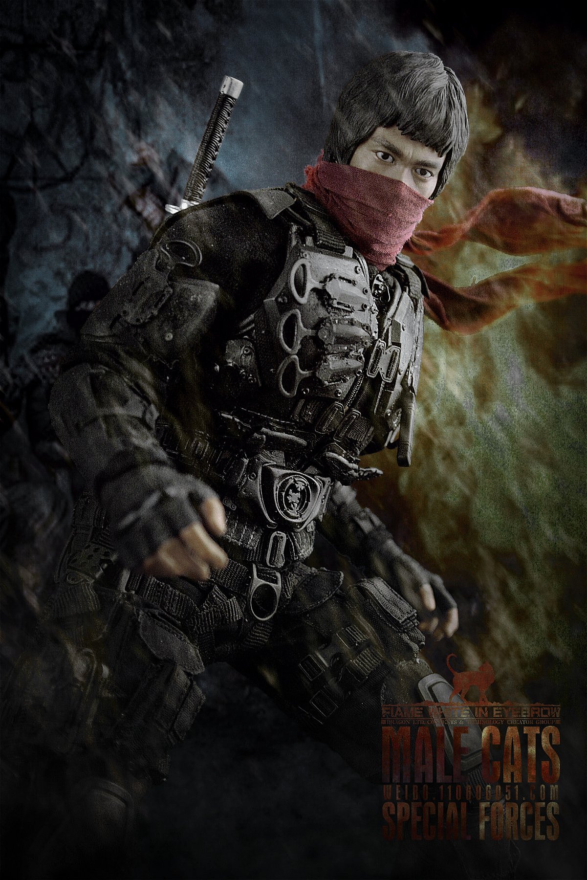 臆造自D忍者兵人“公猫”