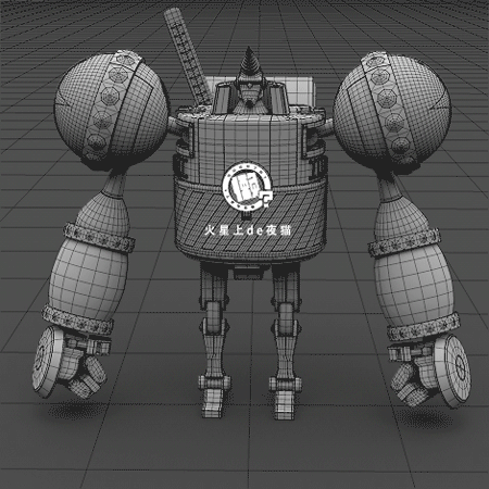 C4D-海贼王：弗兰奇将军（图ZMjA0NDE3NDI4） - 动画/影视 - 站酷设计师火星上de夜猫原创素材 - 站酷ZCOOL