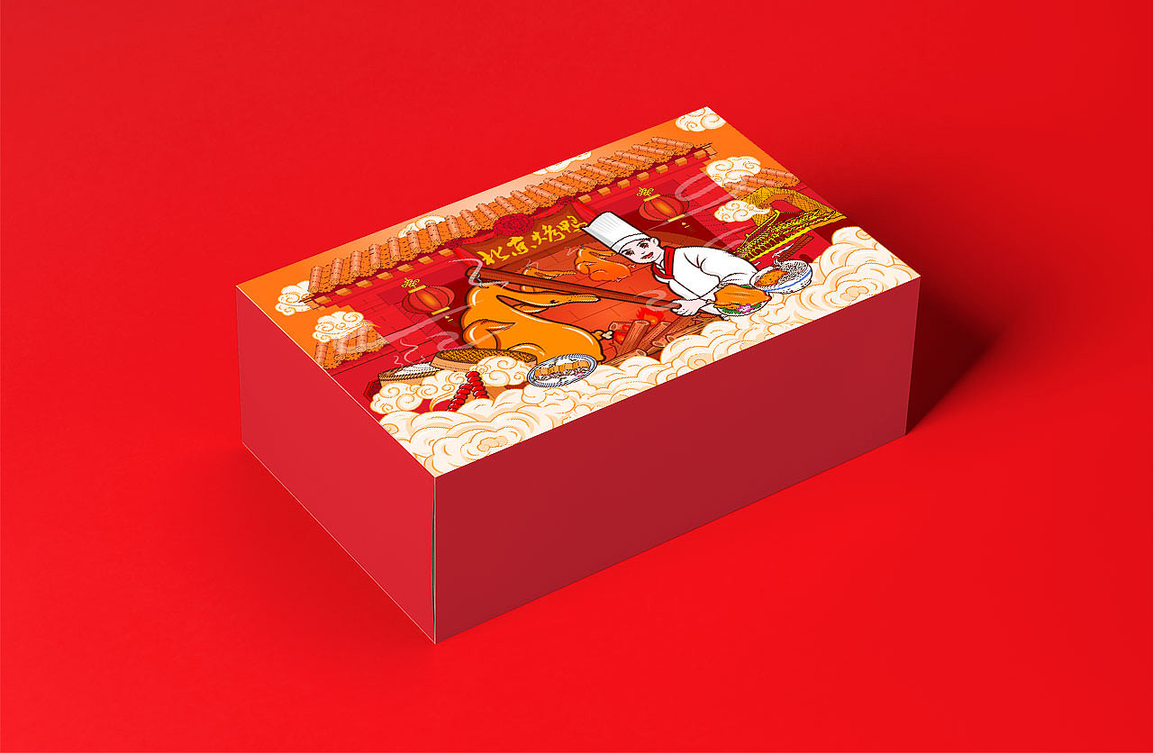 北京烤鸭|平面|包装|hm_m_原创作品-站酷zcool