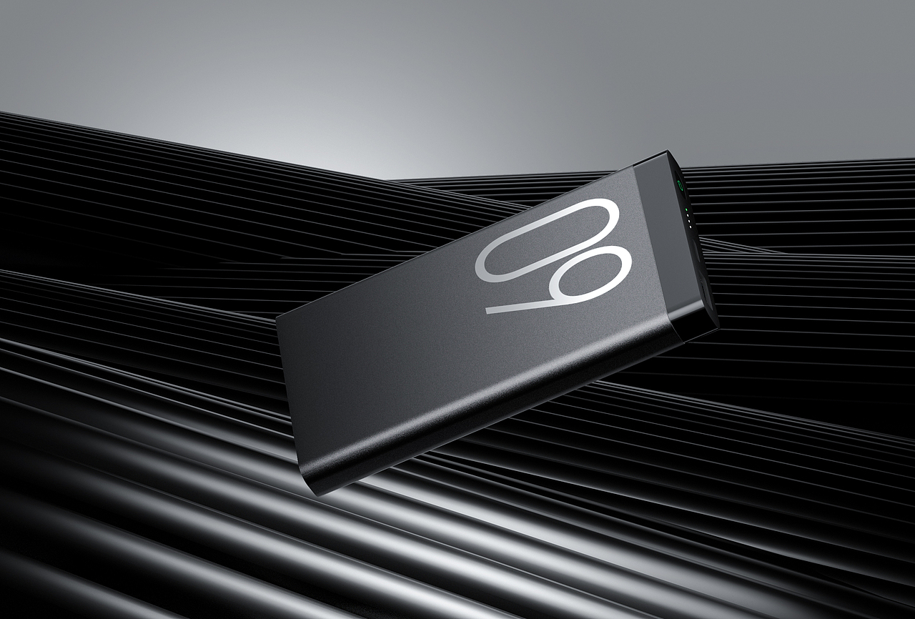 产品渲染----3C充电宝数据线