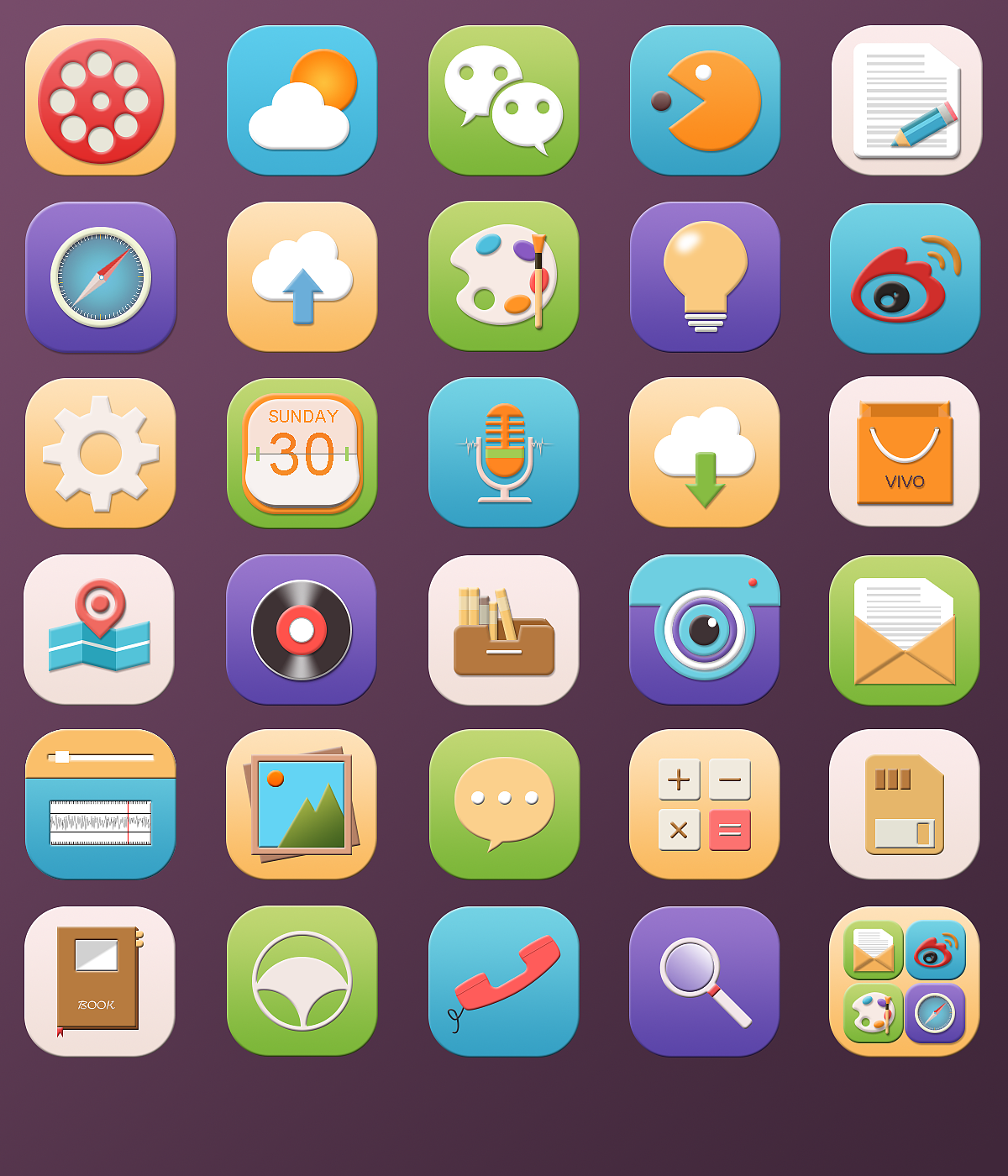 移动端|ui|图标|bunianguowang - 临摹作品 - 站酷 (zcool)