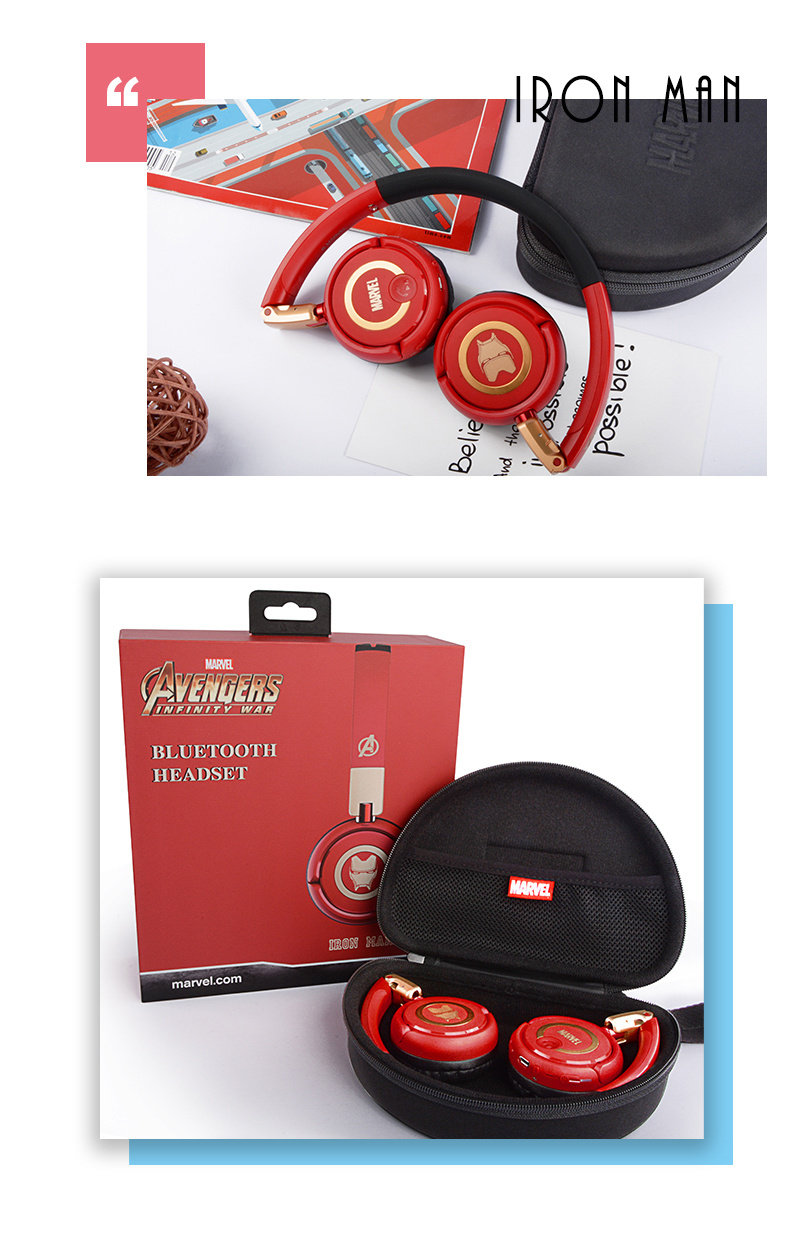 #复仇者联盟##漫威#头戴式蓝牙耳机详情页设