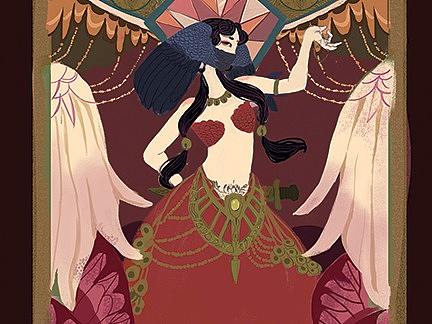 卡片海报随想（个人主页-ZMjk4NTAwMjA=） - 商业插画 - 站酷设计师若惜Ruko原创素材 - 站酷ZCOOL