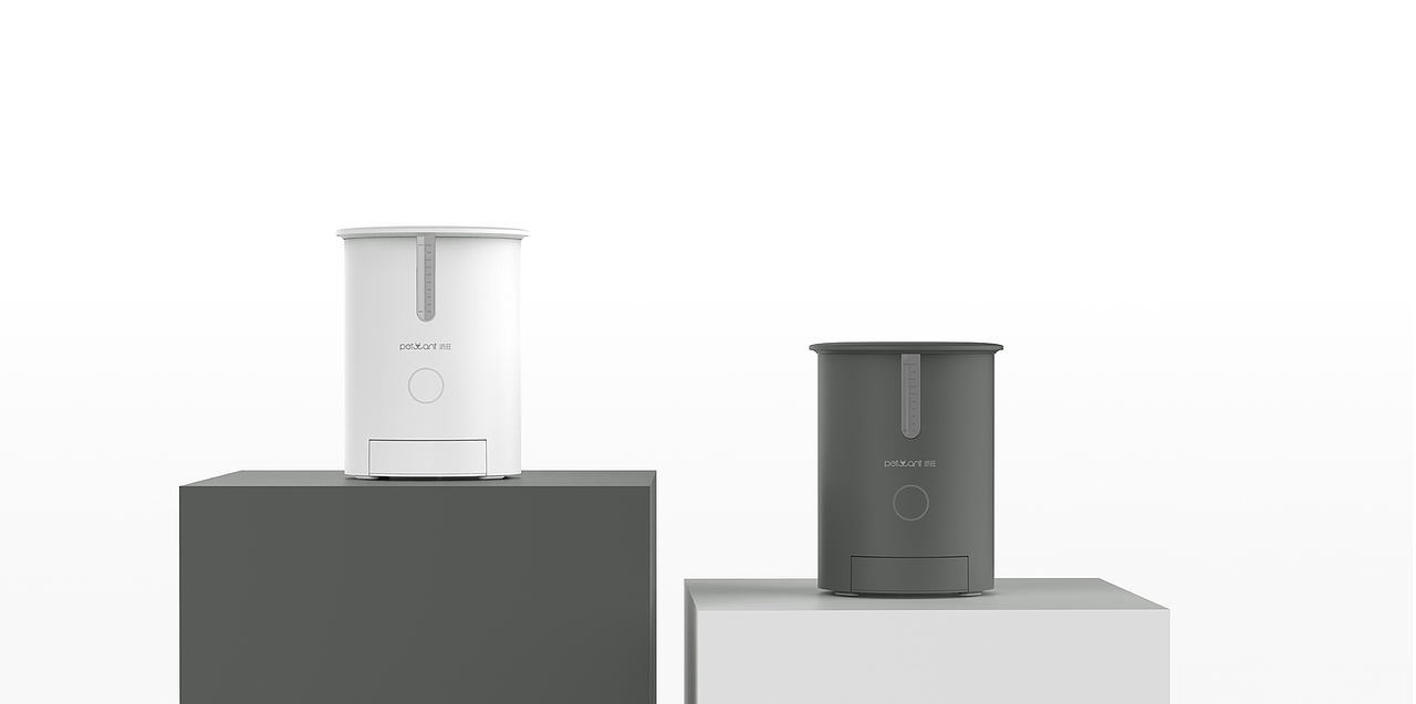 智能寵物喂食器（圖ZMjcxMDAwNTky） - 電子產品 - 站酷設計師艾優(yōu)加設計原創(chuàng)素材 - 站酷ZCOOL