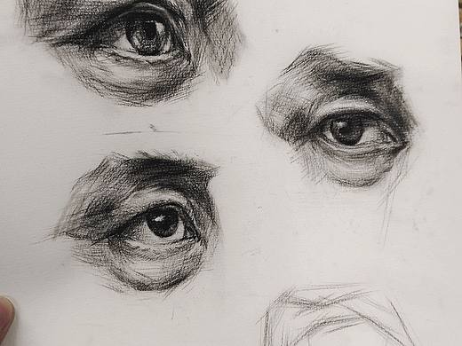 素描眼睛