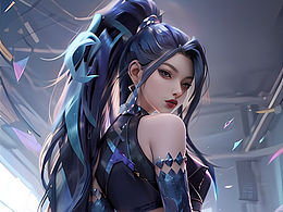 卡莎 #KDA #ai绘图 #lol #stablediffusion