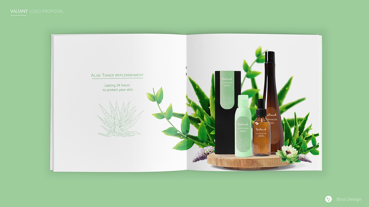 valiant_馨子［七月品牌小结］标志视觉