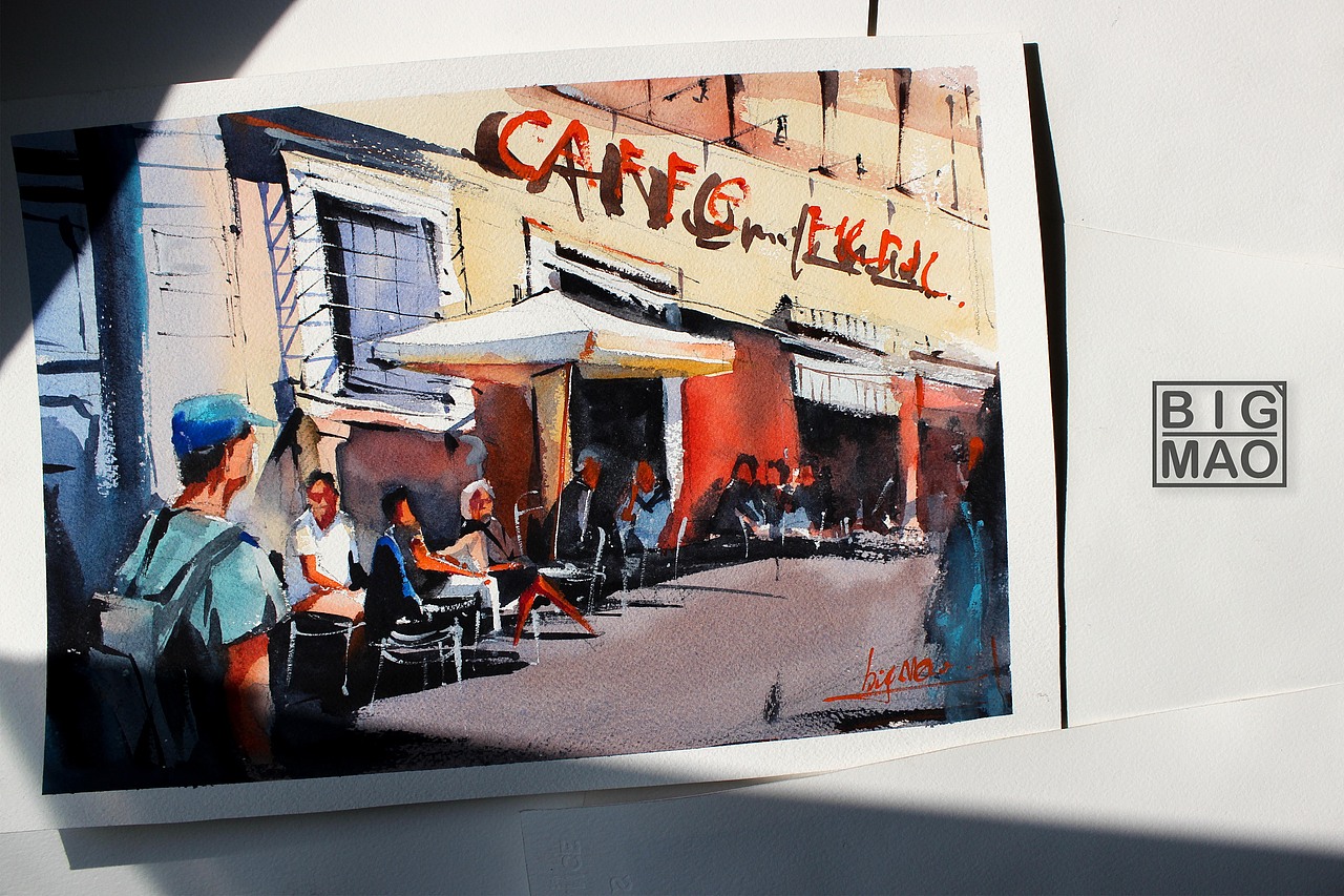 第四波-速涂合集带人物（图ZNzMyNTQ4NjA=） - 绘画 - 站酷设计师大猫爱看鱼原创素材 - 站酷ZCOOL