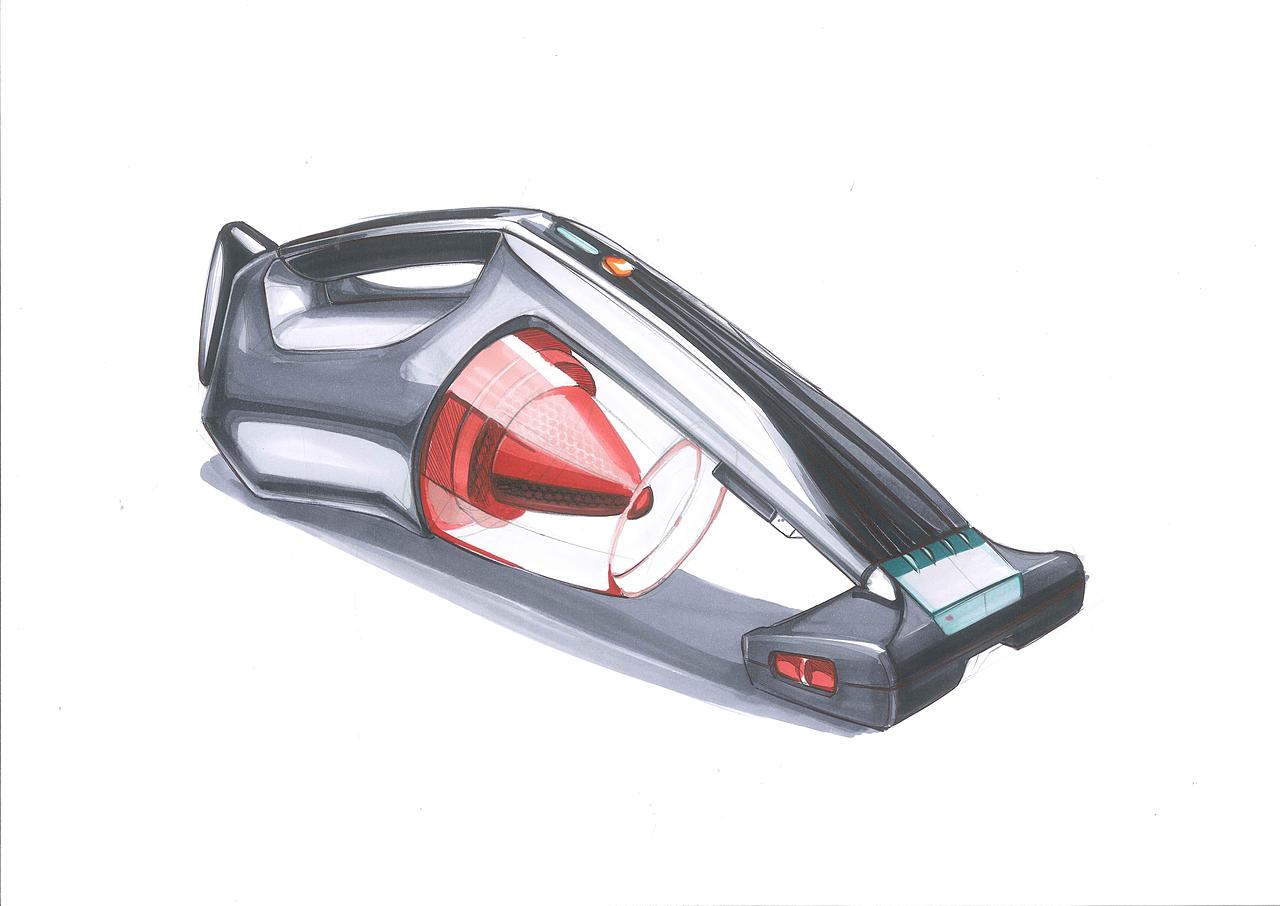 工业设计手绘之电子工具(这篇图多)|工业/产品|电子产品|四重人格变态