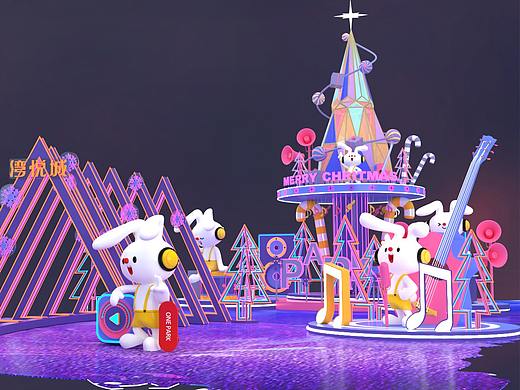 圣诞美陈（个人主页-ZNTgxNjI4MTI=） - 建筑/空间 - 站酷设计师跳跳跳跳羊原创素材 - 站酷ZCOOL