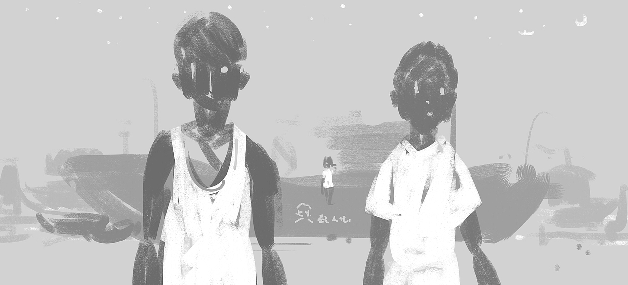 《隐秘的角落》插画（图ZMjE2NDExOTQ4） - 创作习作 - 站酷设计师余月Lemoon原创素材 - 站酷ZCOOL