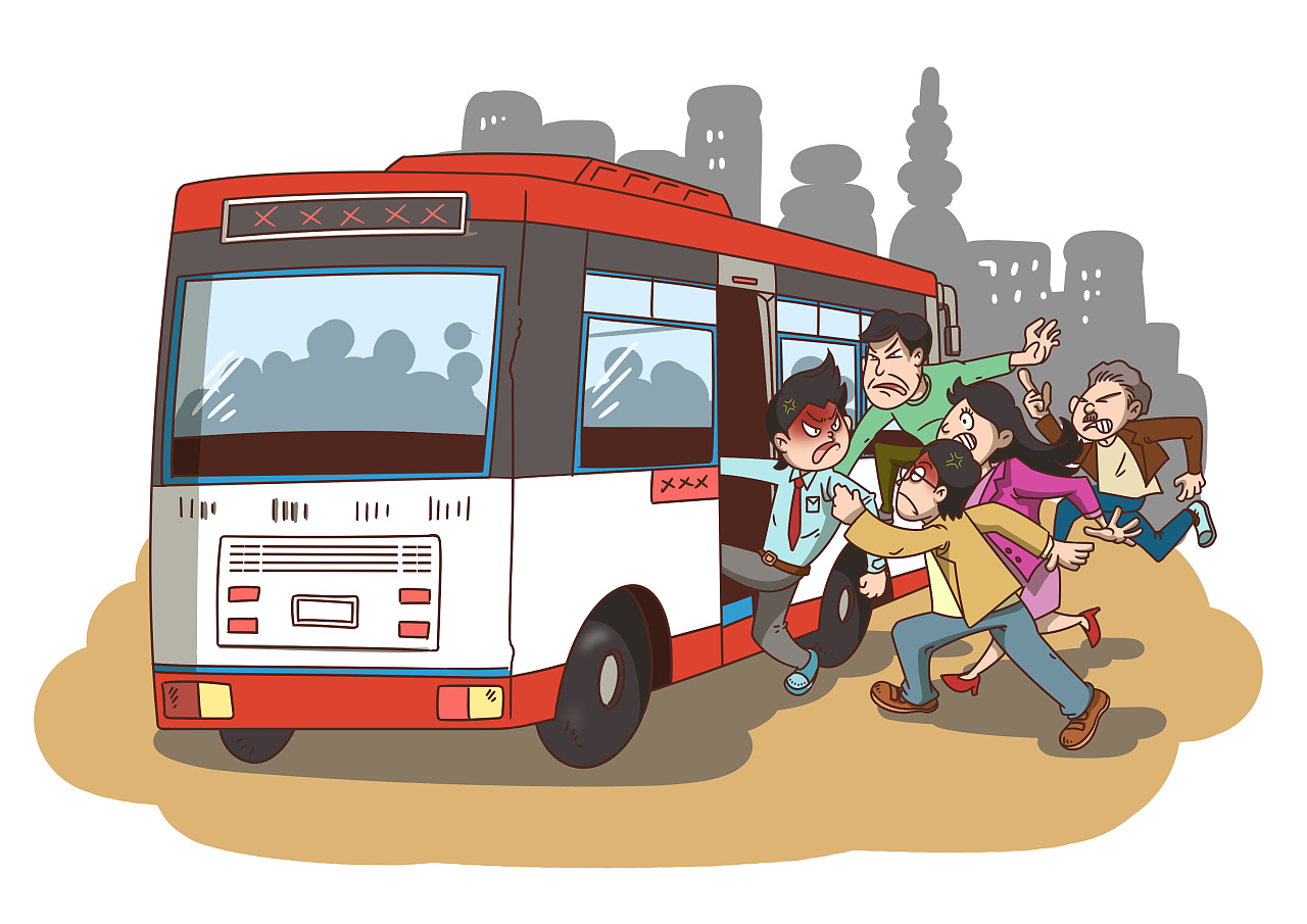 一些渣稿(公交公司)|插画|儿童插画|蛋蛋帮帮主 - 原创作品 - 站酷