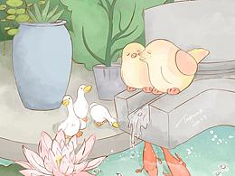 春日呢喃-不同畫風(fēng)的表達(dá)