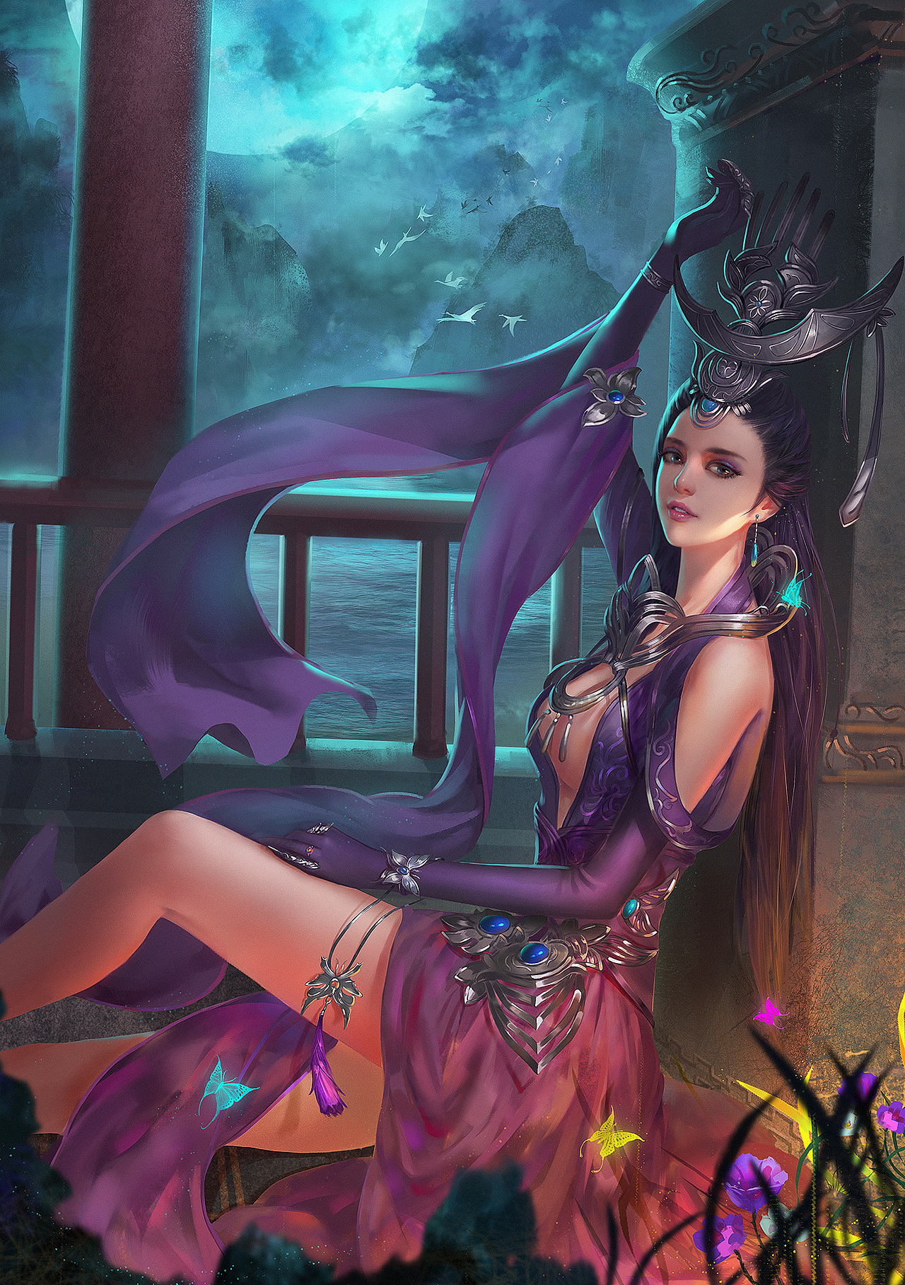 剑网三同人 五毒 七秀