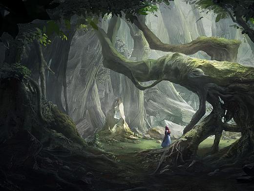 影视场景-奇幻森林