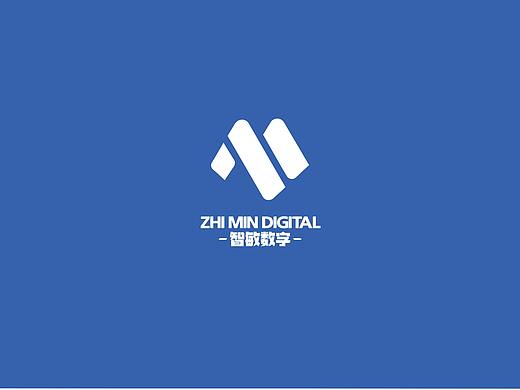 科技字母logo