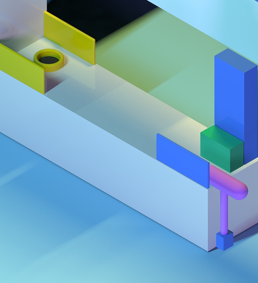 【C4D】不可能 x 错觉艺术装置