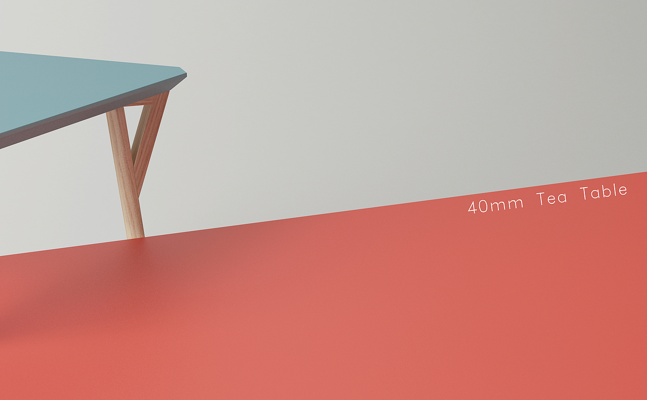 【40mm茶几】&【Frame Chair】的故事